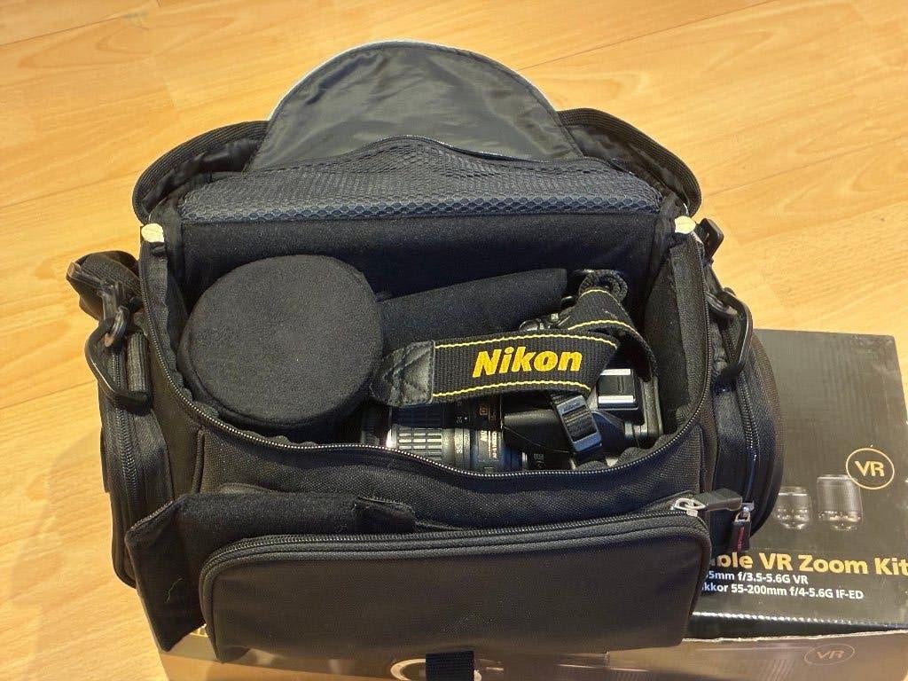Nikon Fotocamera, Audio, Tv en Foto, Fotocamera's Digitaal, Ingebouwde flitser, Screenprotector, Ophalen of Verzenden, Zo goed als nieuw