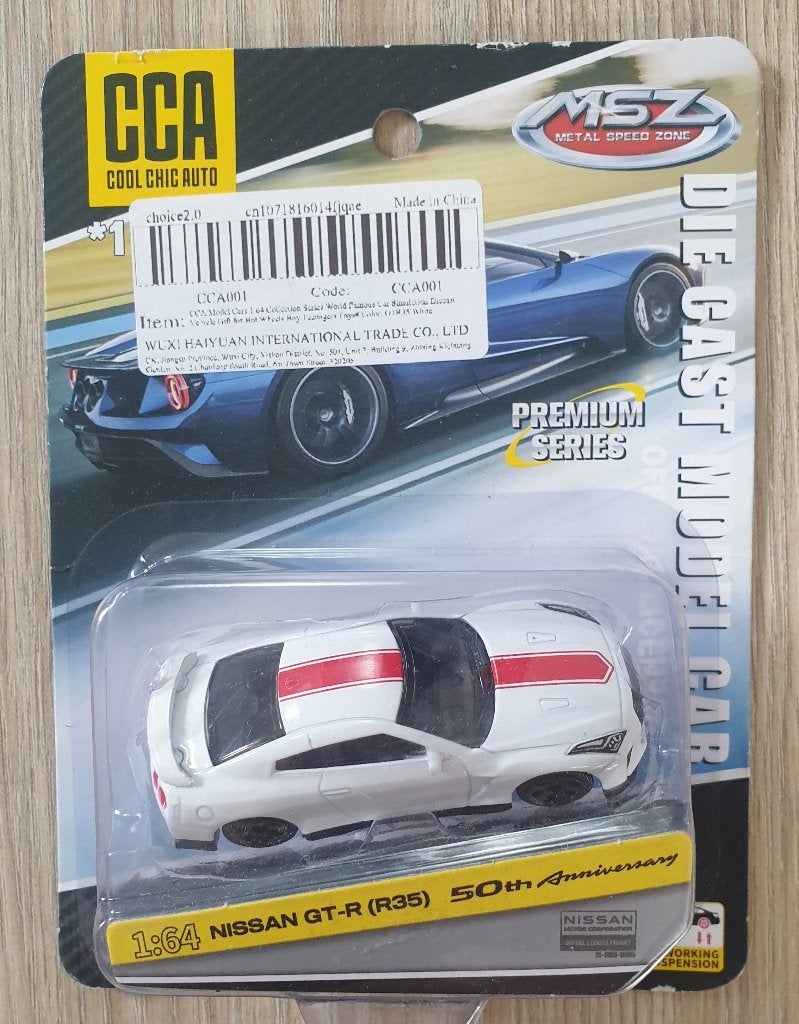 CCA Nissan Gt-r (R35) (Splinternieuw), Hobby en Vrije tijd, Ophalen of Verzenden, Nieuw, Auto