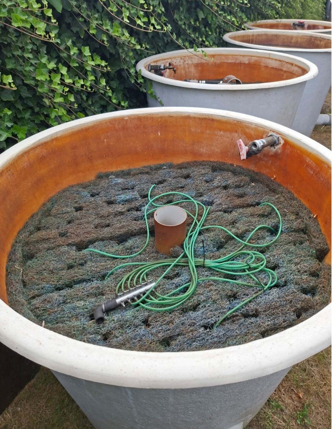 9 filter potten, Jardin & Terrasse, Étangs, Enlèvement