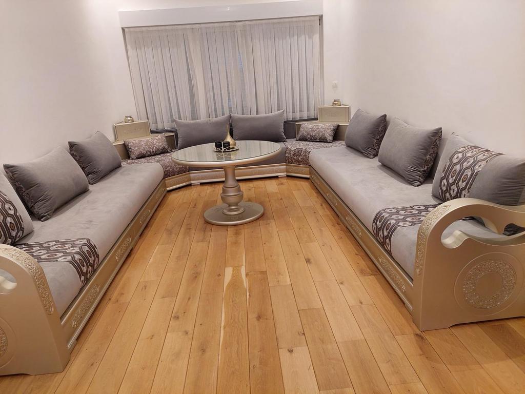 Marokkaanse zetels/sedari compleet, Huis en Inrichting, Ophalen, Zo goed als nieuw