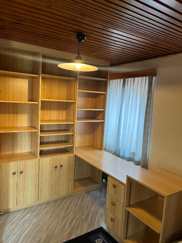 Bureau, Ophalen, Demontabel, Gebruikt, Hout