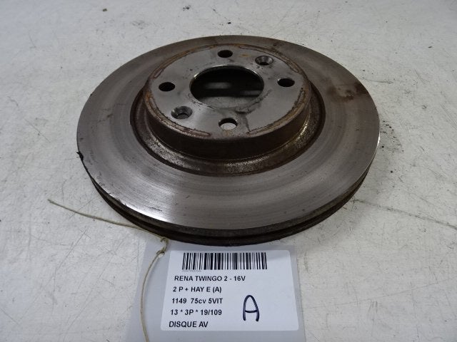 REMSCHIJF VOOR Renault Twingo II (CN) (01-2007/09-2014), Gebruikt, Renault, Peter-Huppertz-Straße 5
51063  Köln, DE, Dialog.deutschland@renault.de