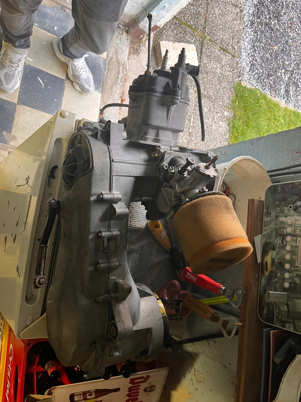 Lc 172cc runner blok (M07), Ophalen