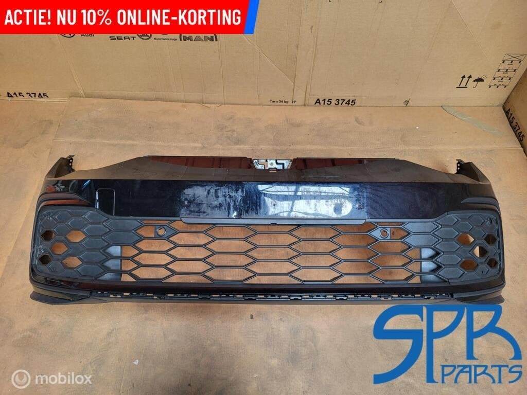 Vw GOLF 8 VIII GTI GTD GTE VOORBUMPER 6X PDC MISTLAMP OPTIE, VOLKSWAGEN, Enlèvement ou Envoi, Volkswagen, Utilisé
