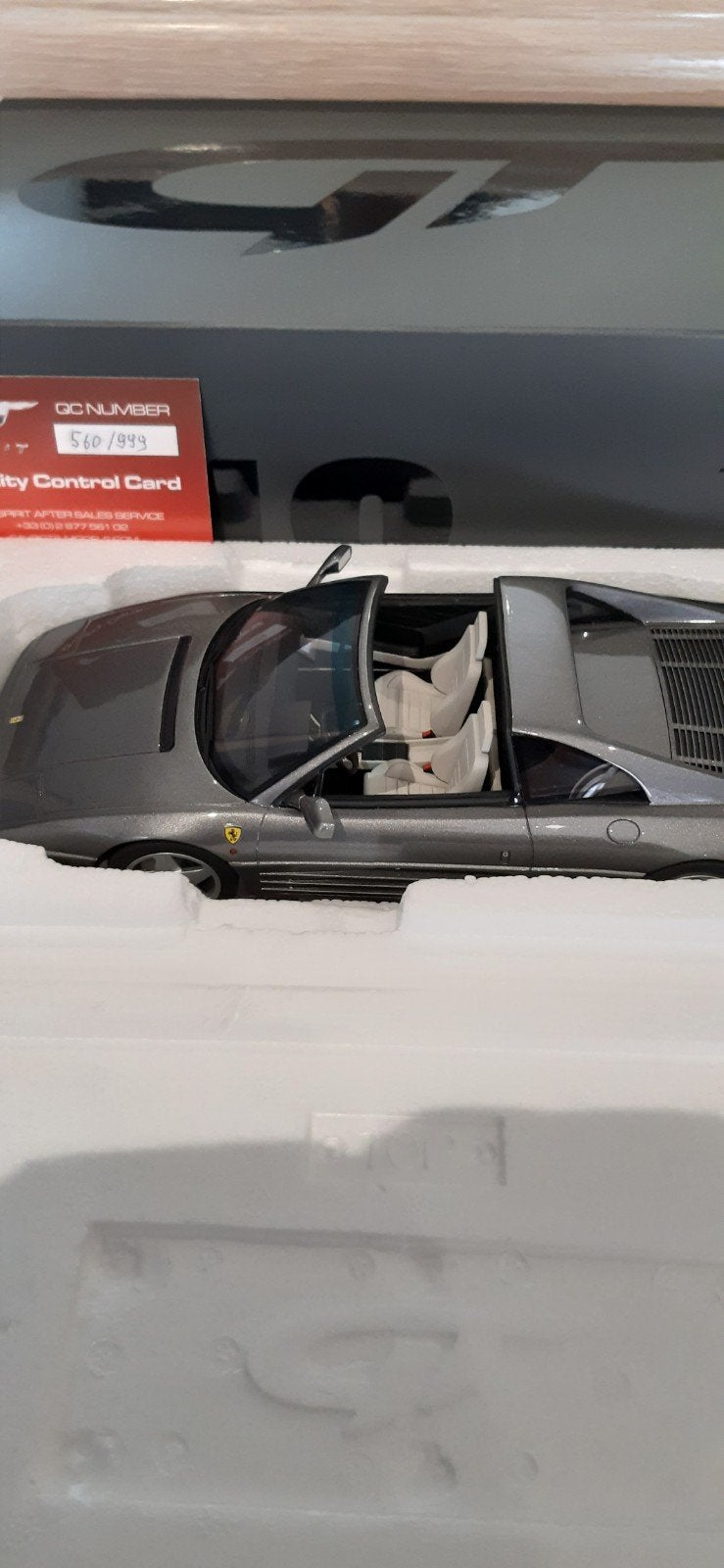 Ferrari 348 gts gtspirit 1/18e, Ophalen of Verzenden, Nieuw, Auto, Overige merken