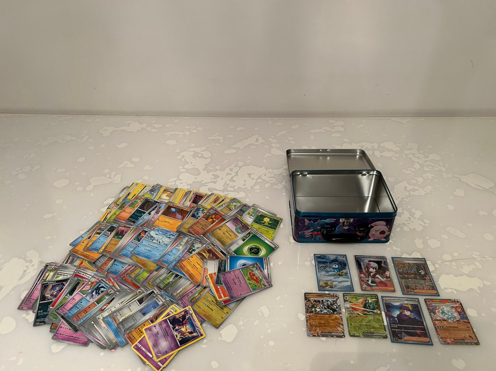 Pokémon bulk met zeldzame kaarten, Ophalen, Zo goed als nieuw, Meerdere kaarten