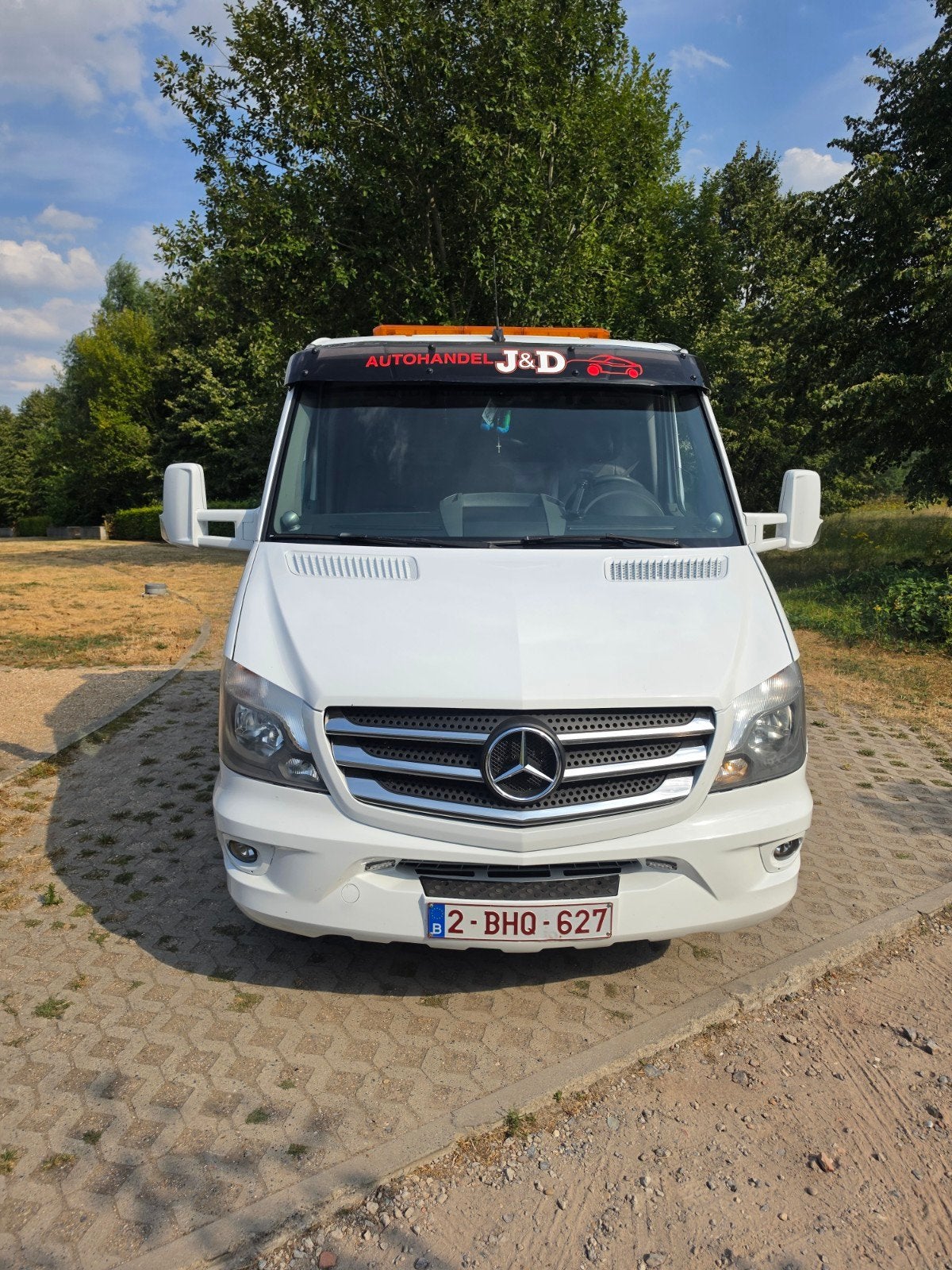 mooie sprinter oprijwagen, Euro 6, Leder, Bedrijf, Te koop