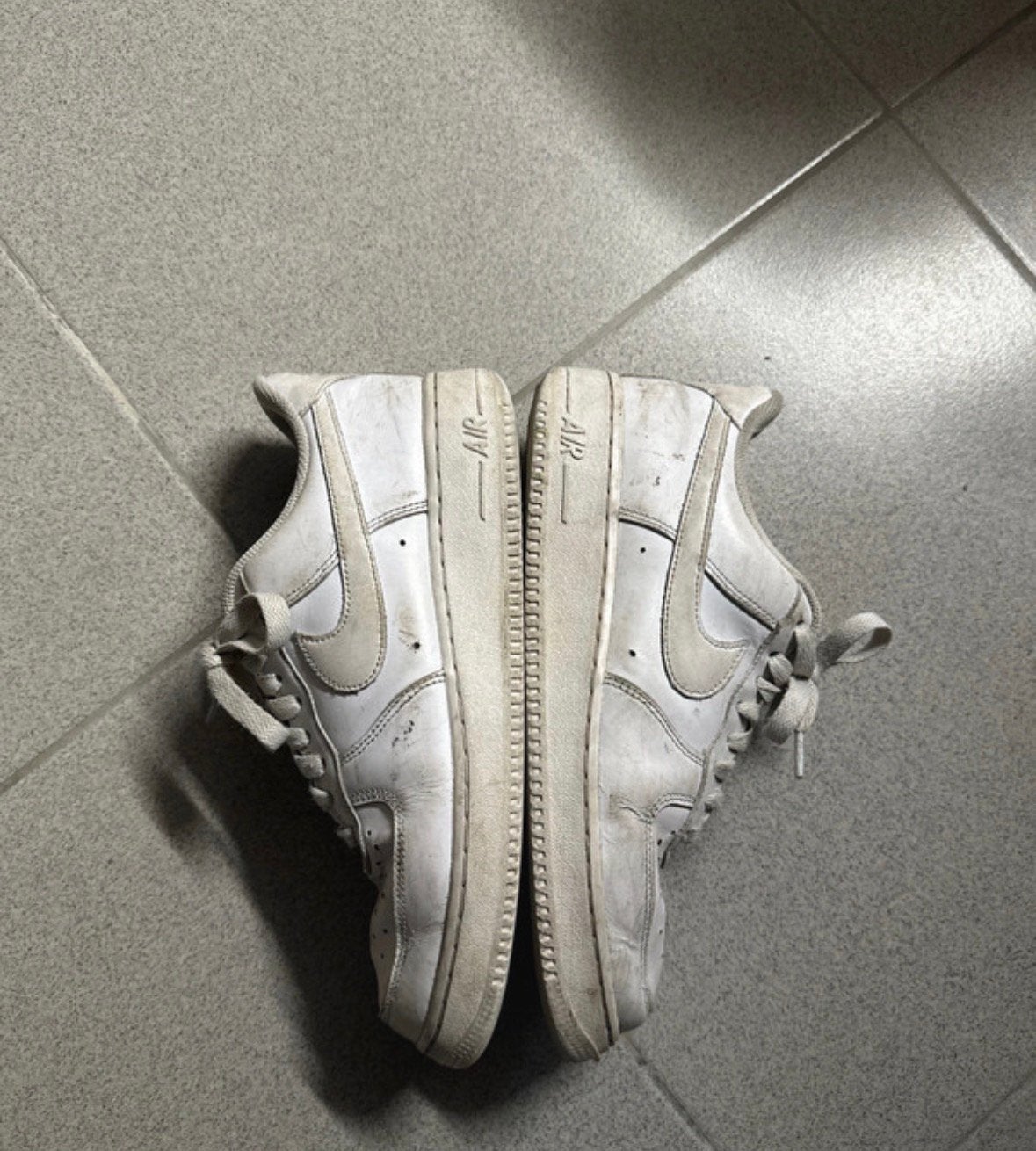 Airforce1, Vêtements | Hommes, Chaussures, Enlèvement, Porté, Blanc, Baskets