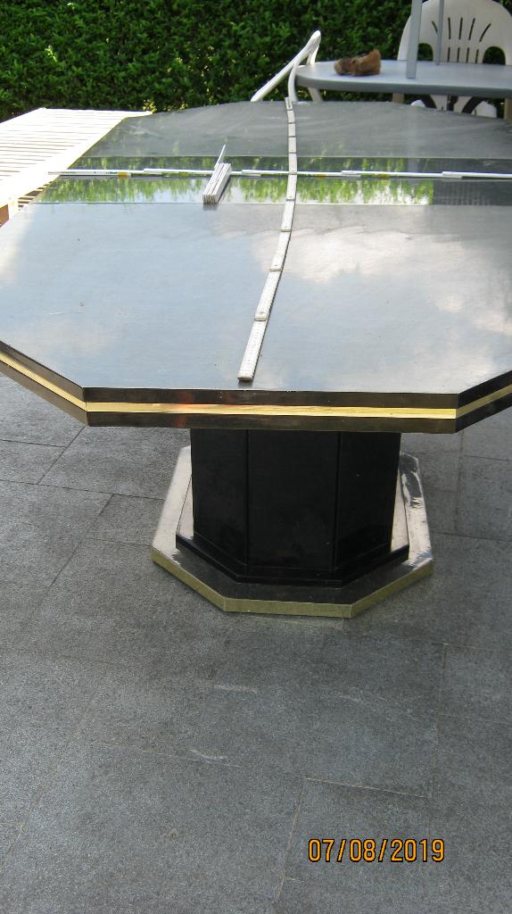 table de salle à manger sur pied, Maison & Meubles, Enlèvement, Utilisé, 150 à 200 cm, 50 à 100 cm