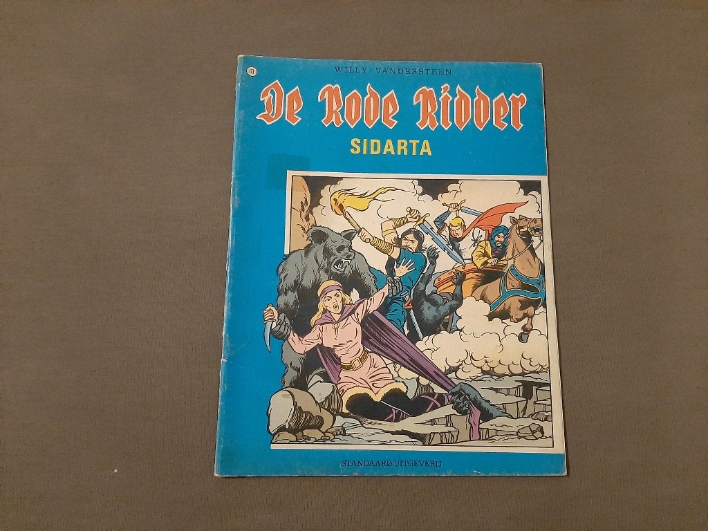 De rode ridder Nr. 60 Sidarta (Eerste druk), Boeken, Ophalen of Verzenden