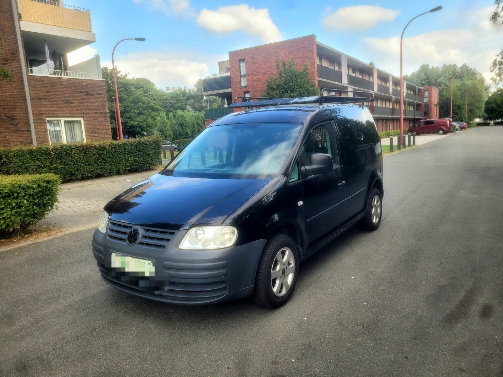 Volkswagen caddy 2.0 Diesel KM-Stand 160000km 2007, Auto's, Bestelwagens en Lichte vracht, Volkswagen, Zwart, Particulier, 2 zetels