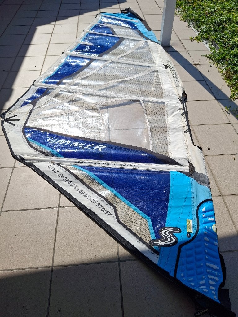 Surfzeil Simmer Icon 3,7m², Ophalen, Gebruikt