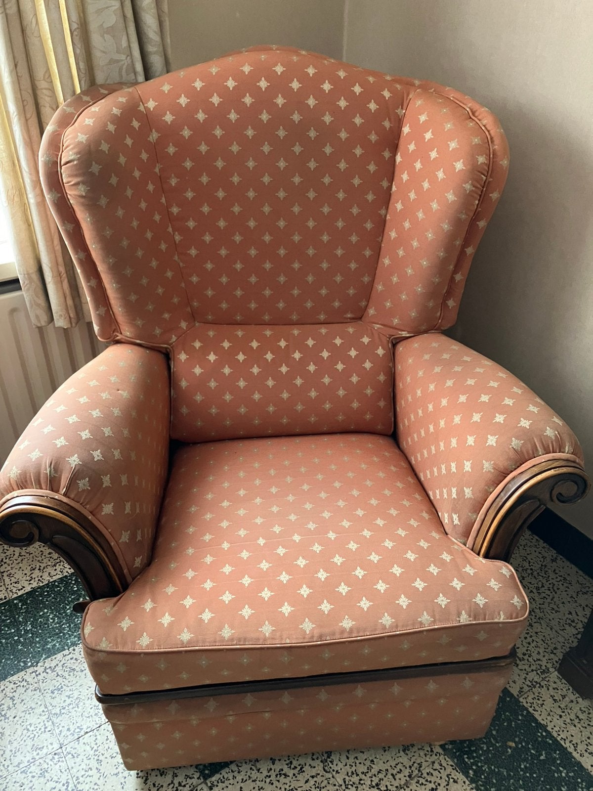 Vinted zetel, Huis en Inrichting, Ophalen, Gebruikt