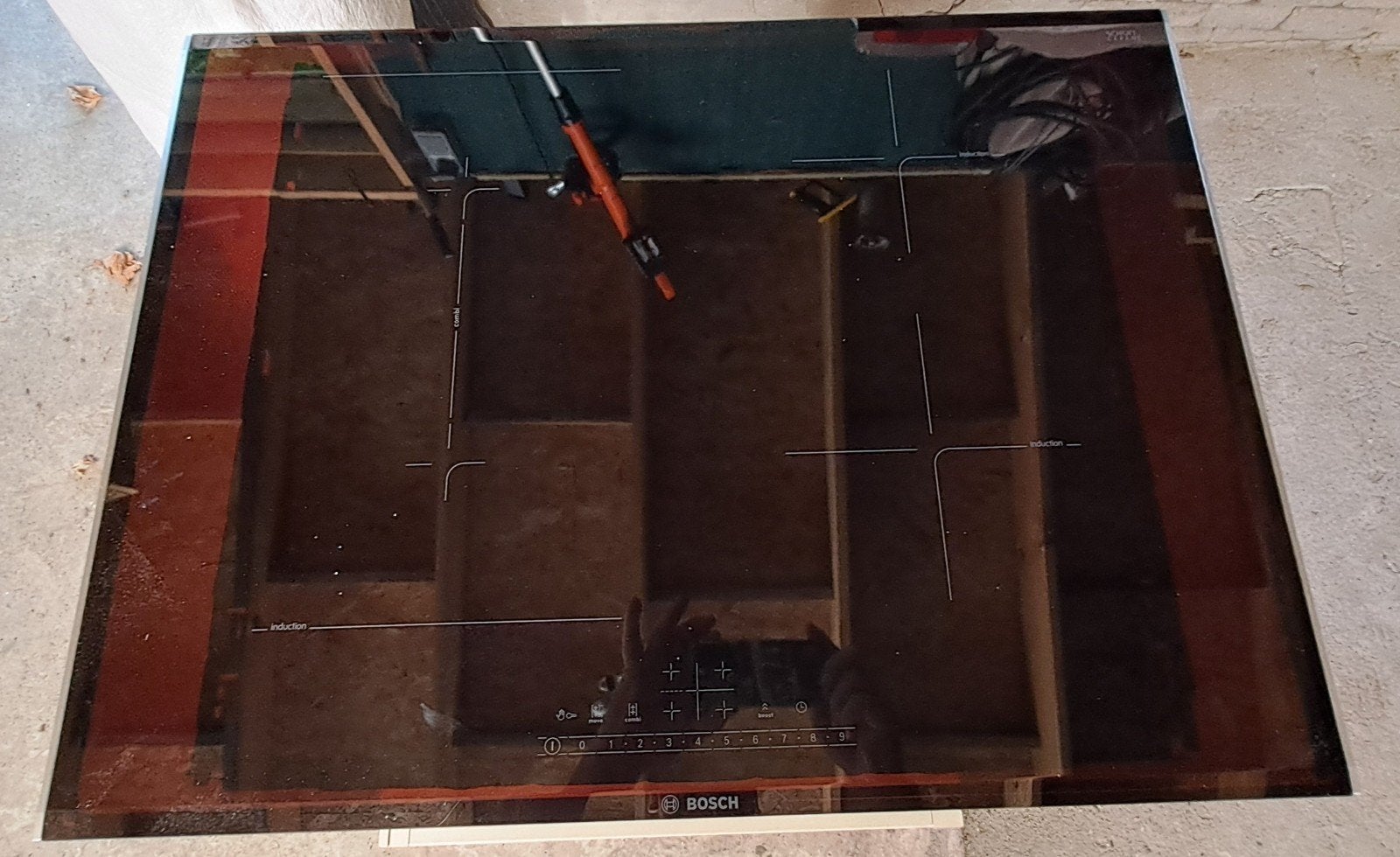 Inductiekookplaat en inbouw dampkap, Elektronische apparatuur, Ophalen, Inbouw