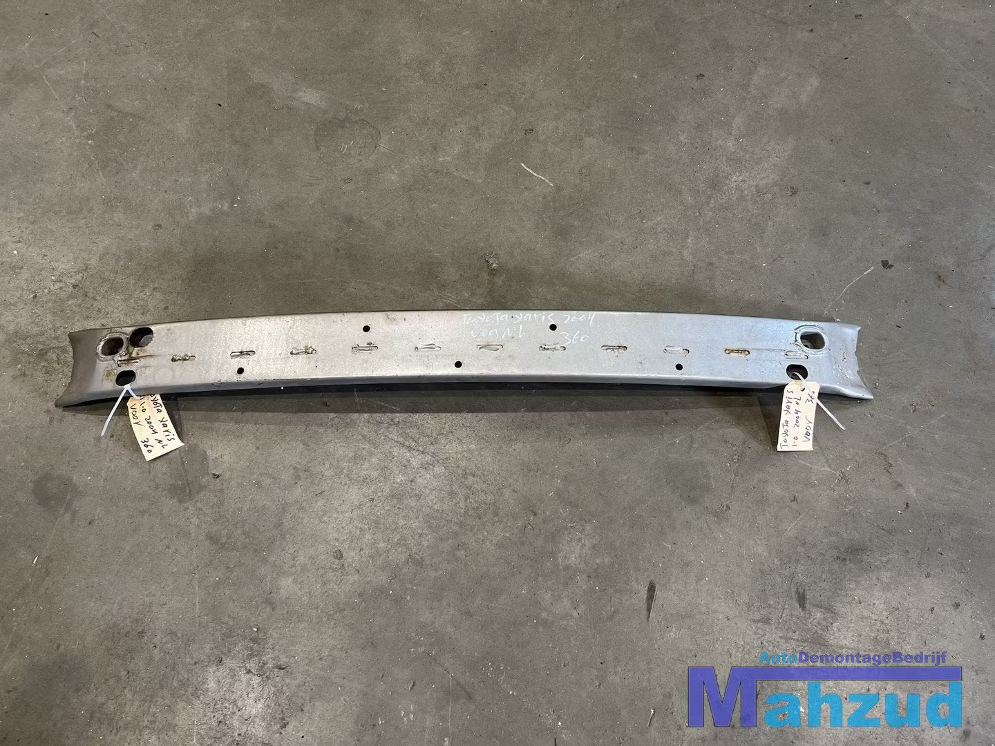 TOYOTA YARIS P1 Bumperbalk voor stootbalk 1999-2005, Info@toyota.co.jp, Toyota Motor Corporation, Toyota-Cho 1
471-8571  Toyota City