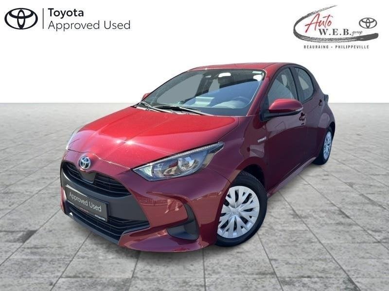Toyota Yaris 1.5 Hybrid e-CVT Dynamic, Autos, Toyota, Rouge, Achat, Euro 6, Noir
