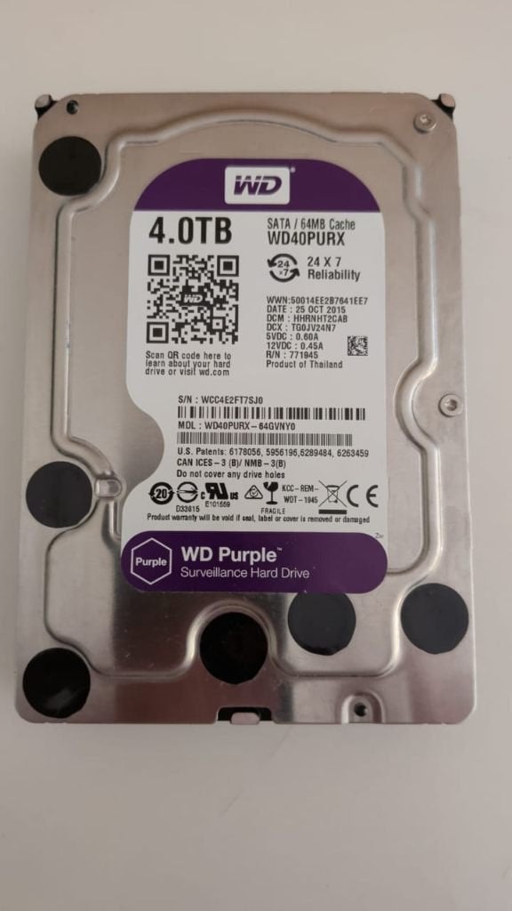 hdd 4tb, Computers en Software, Harde schijven, Ophalen, Intern, Server, WD
