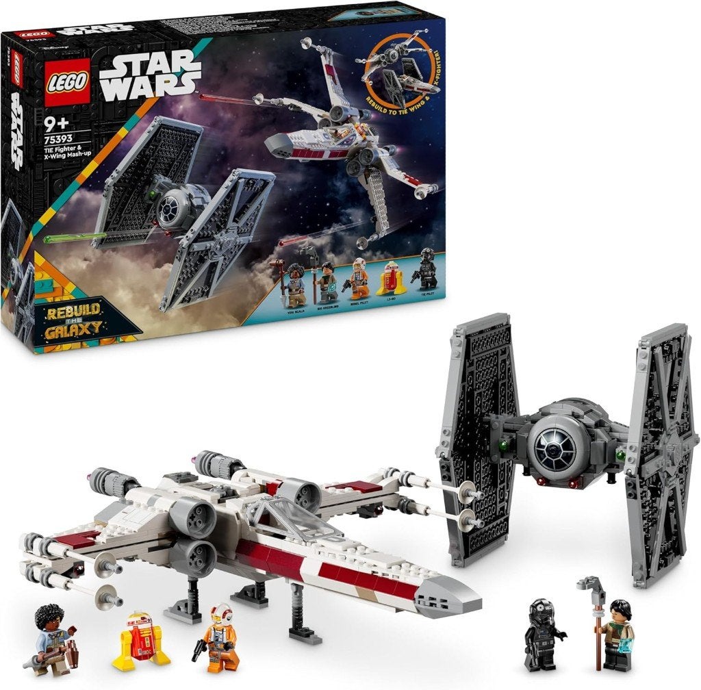 Neuf - Lego TIE Fighter et X-Wing à combiner (75393), Envoi, Complet, Lego, Ninjago