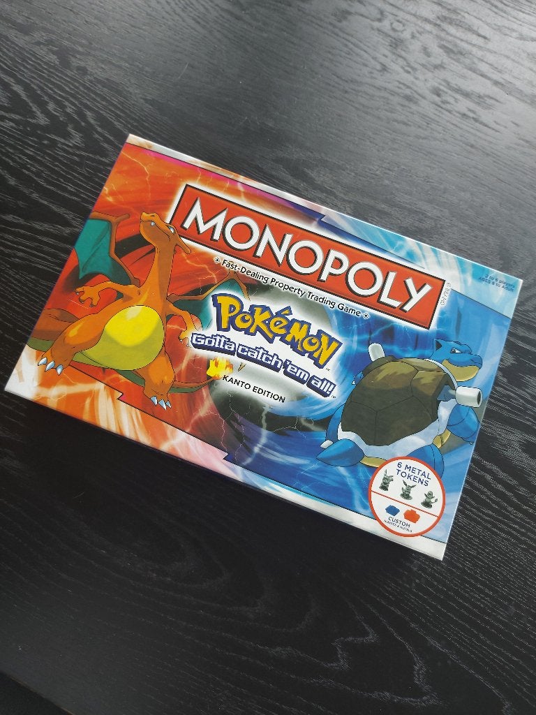 Pokemon Monopoly - KANTO edition (Engels), Hobby en Vrije tijd, Ophalen of Verzenden, Nieuw, Overige typen