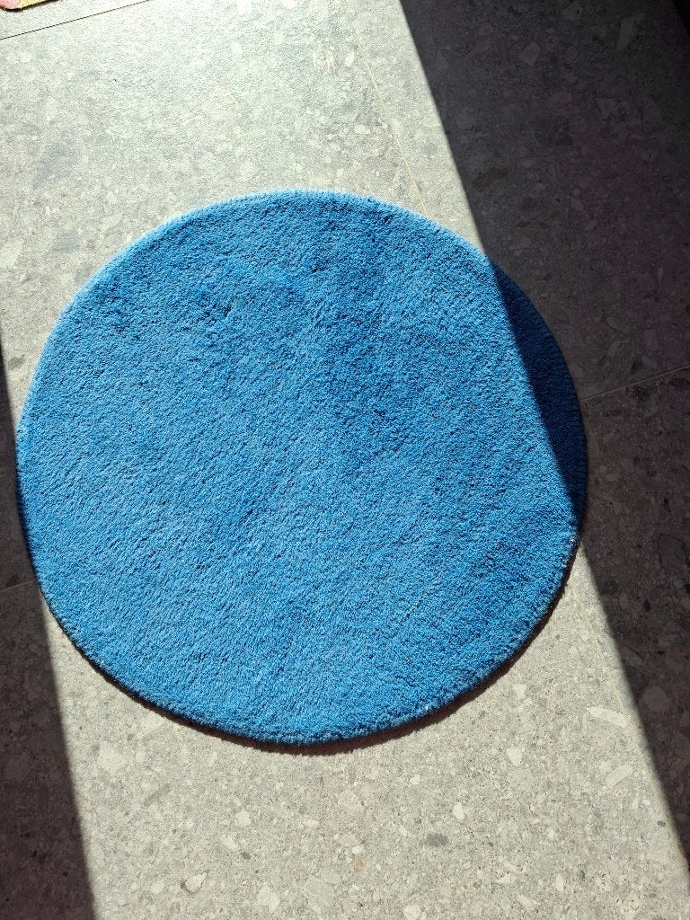 Tapis rond 70 cm, Maison & Meubles, Rond, 50 à 100 cm, Comme neuf, Enlèvement
