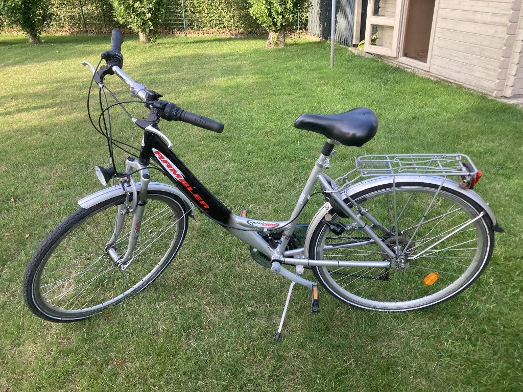 damesfiets, Fietsen en Brommers, Gebruikt, Versnellingen, 50 tot 53 cm, Schijfrem
