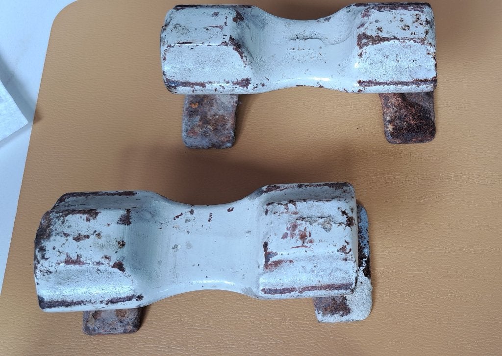 Gietijzer radiator poten, Ophalen, Gebruikt, Radiator