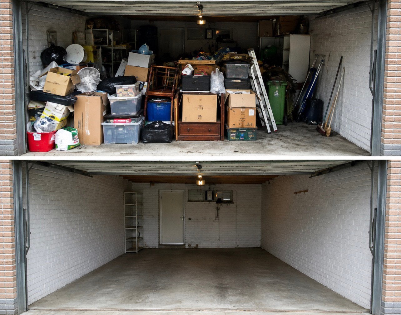 Videz le garage/la maison - service de nettoyage, Enlèvement