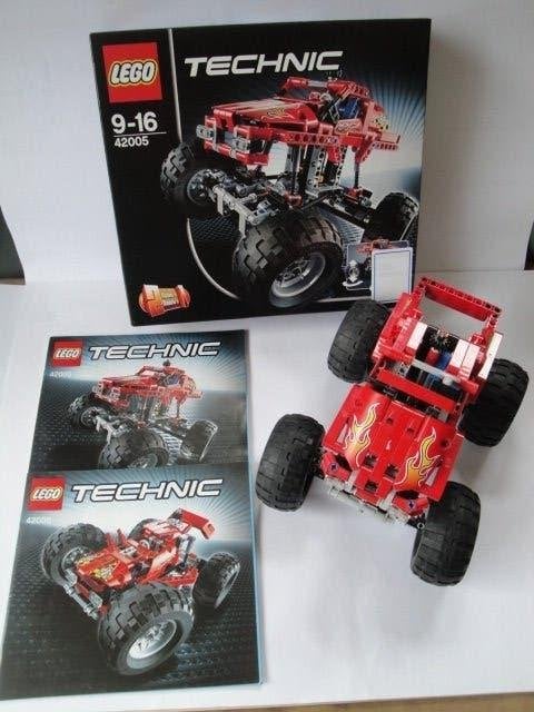 LEGO TECHNIC 42005 complete doos + instructies, Kinderen en Baby's, Lego, Ophalen of Verzenden, Zo goed als nieuw, Compleet