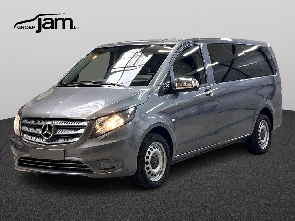 Mercedes-Benz Vito 114 CDI mixto automaat, Autos, Camionnettes & Utilitaires, 100 kW, Argent ou Gris, 174 g/km, 4 portes