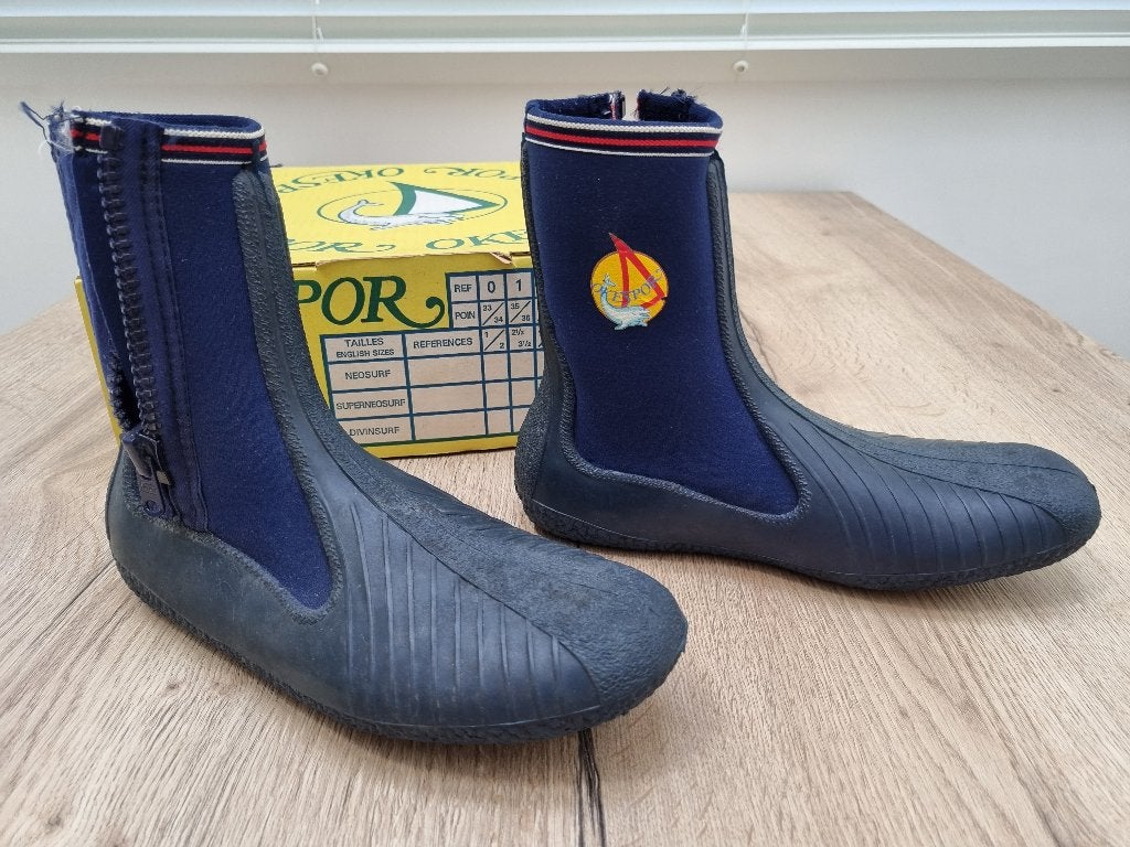 Laarsjes voor watersport (maat 39 - 40) - Okespor, Watersport en Boten, Watersportkleding, Ophalen of Verzenden, Gebruikt, Okespor