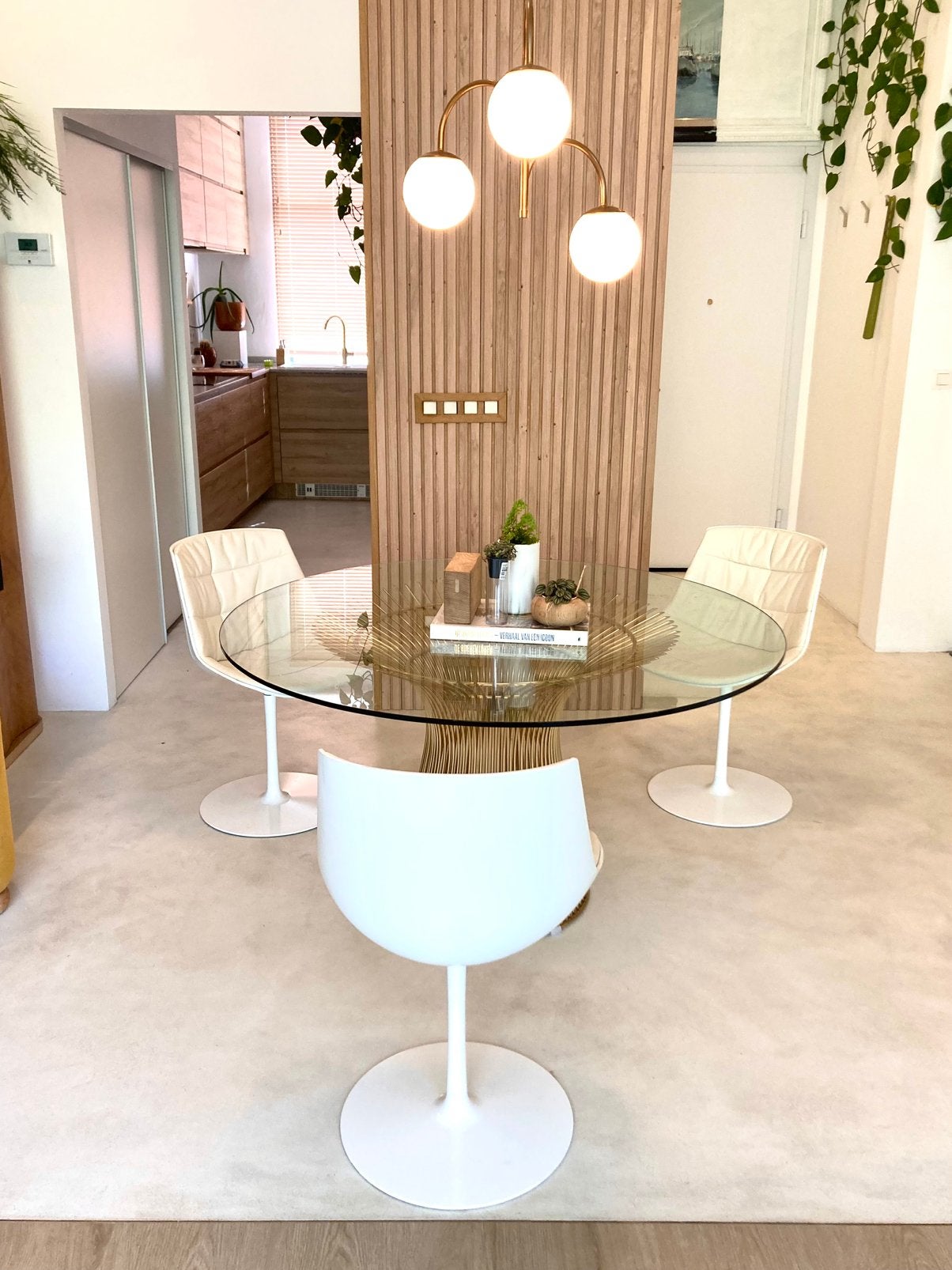 MDF Italia Flow chair Leder, Drie, Wit, Nieuw, Ophalen of Verzenden