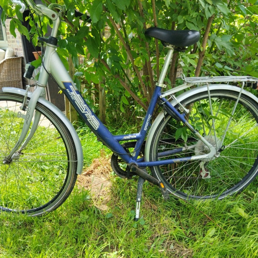 damesfiets, Ophalen, Gebruikt