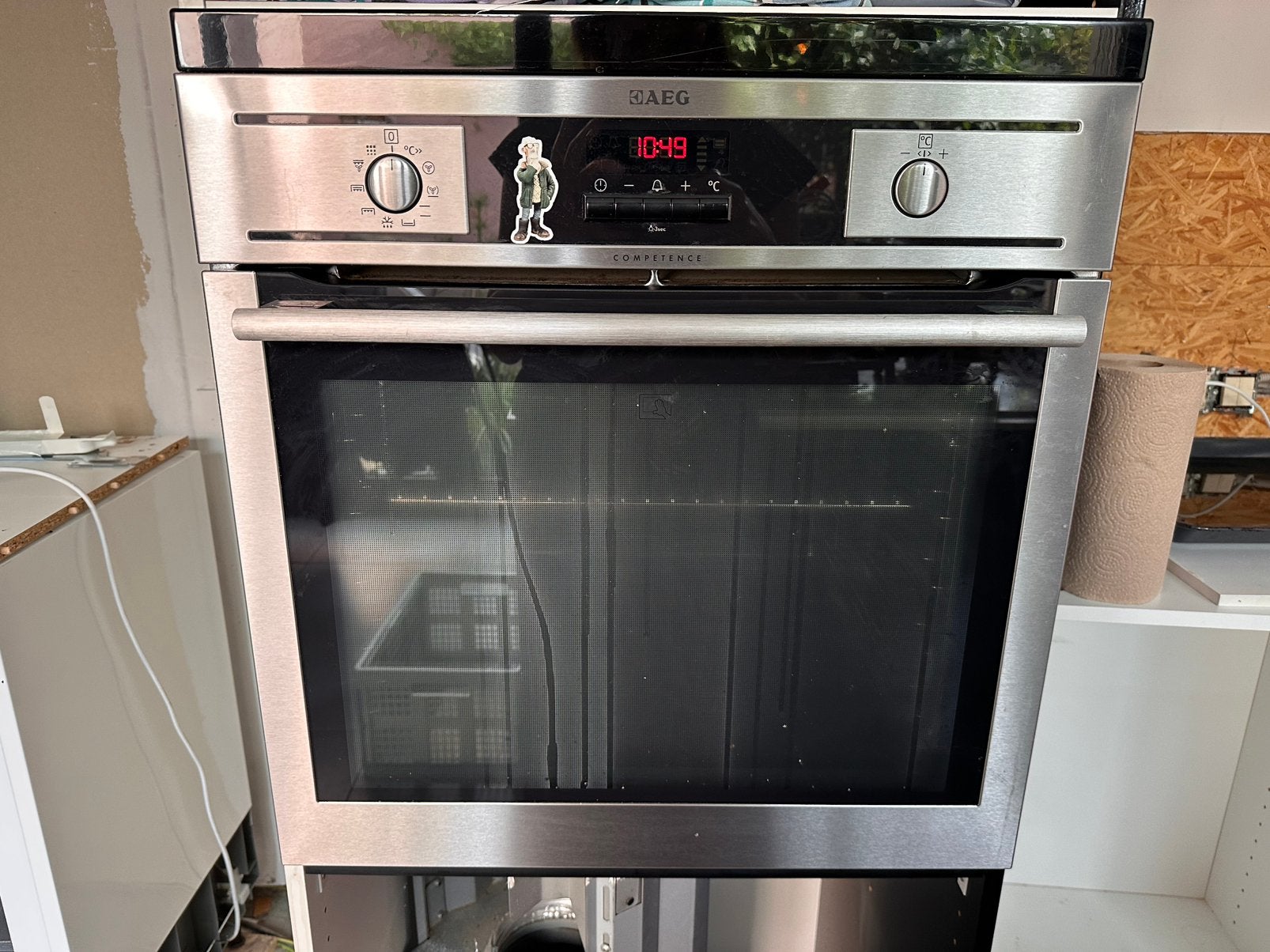 AEG BP5303151M heteluchtoven, Electroménager, AEG, Encastré, Enlèvement, Utilisé