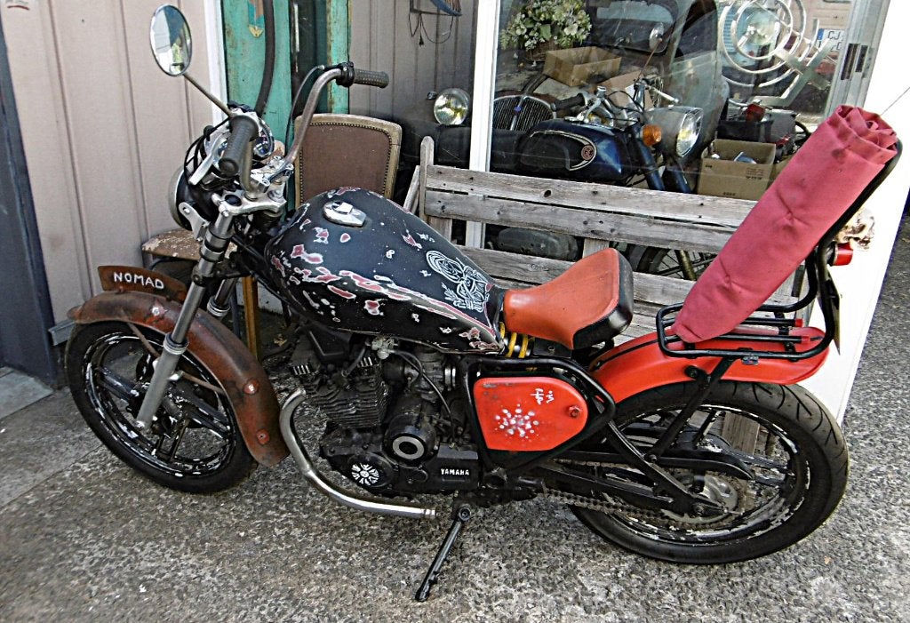 Yamaha 2 cilinder bobber, Motoren, 400 cc, 2 cilinders, Chopper, Particulier