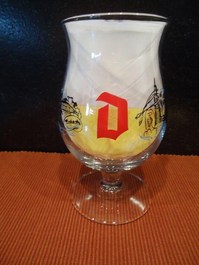 Duvel-Moorgat : Chicago duvelglas 33cl USA, Verzamelen, Ophalen of Verzenden, Nieuw, Glas of Glazen, Duvel