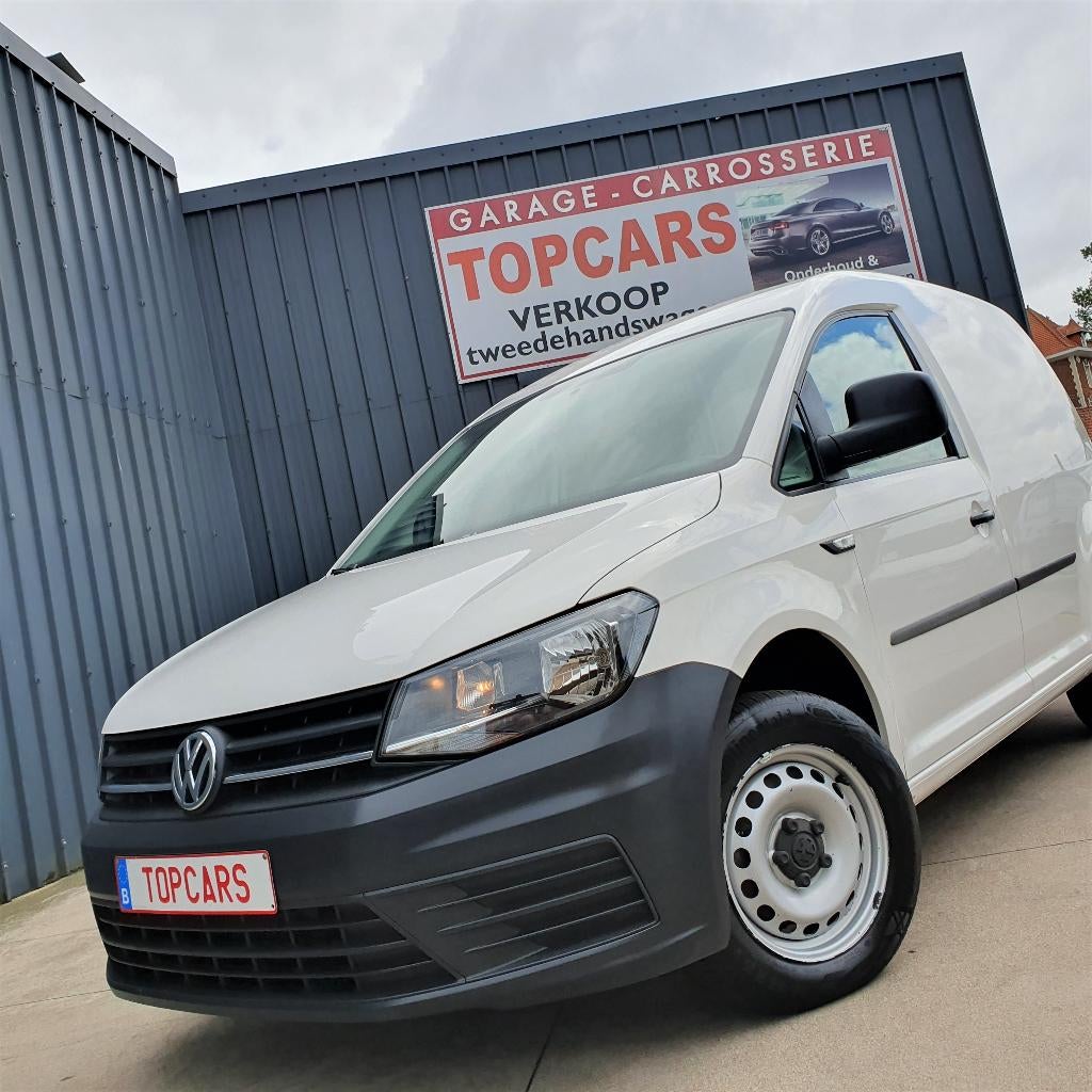 ✔VW Caddy 2.0TDi Lichte vracht 2017 Euro6❗Bluetooth,.., Auto's, Bestelwagens en Lichte vracht, Voorwielaandrijving, 4 deurs, Stof