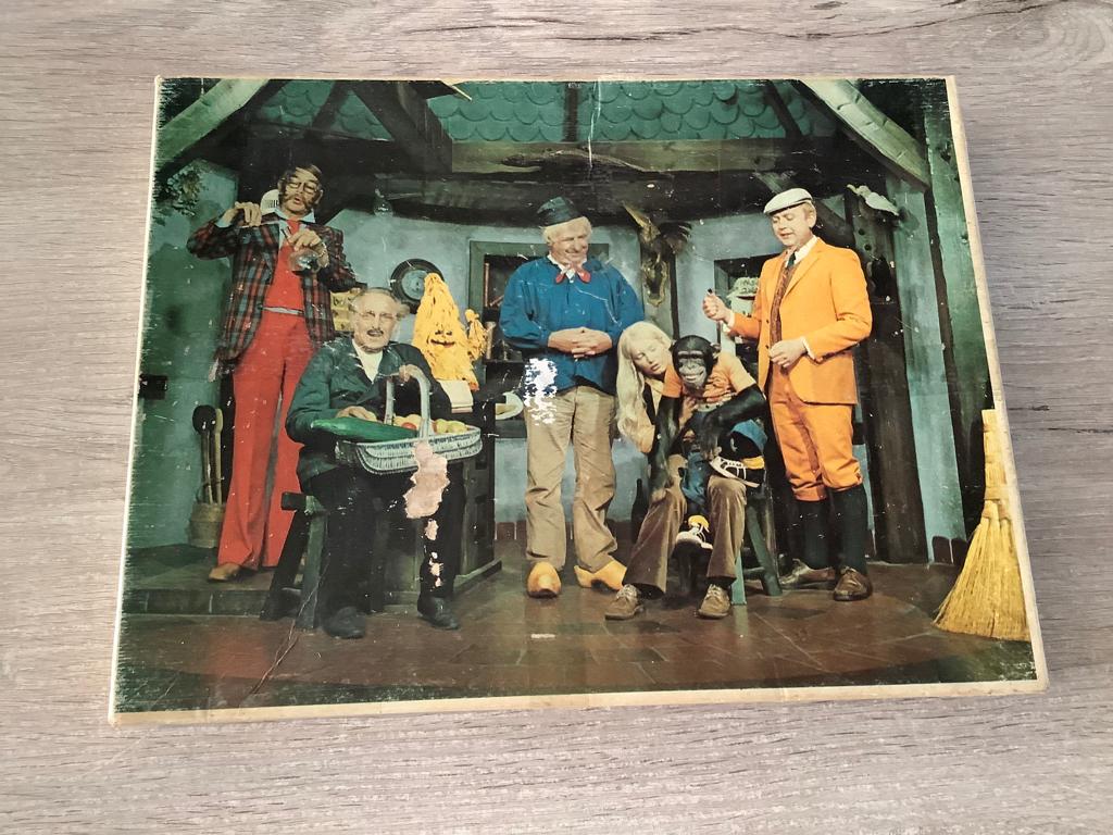 Efteling Tita Tovenaar vintage puzzle (1972), Ophalen of Verzenden, Meer dan 50 stukjes, Gebruikt, 4 tot 6 jaar