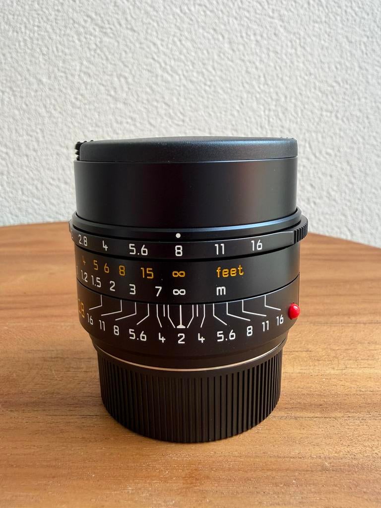 Leica Summicron M 28mm 2.0 ASPH 11618 Close Focus 28 Lens, Ophalen of Verzenden, Nieuw, Groothoeklens