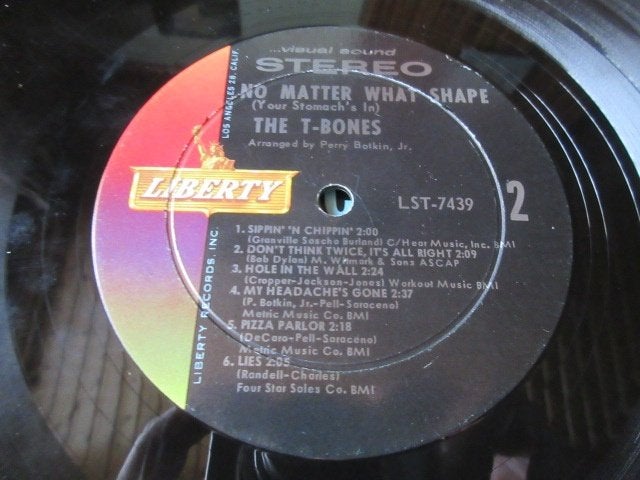 LP Original The T-Bones – No Matter What Shape, Cd's en Dvd's, Vinyl | Verzamelalbums, Gebruikt, 12 inch, 1960 - 1969, R&B en Soul
