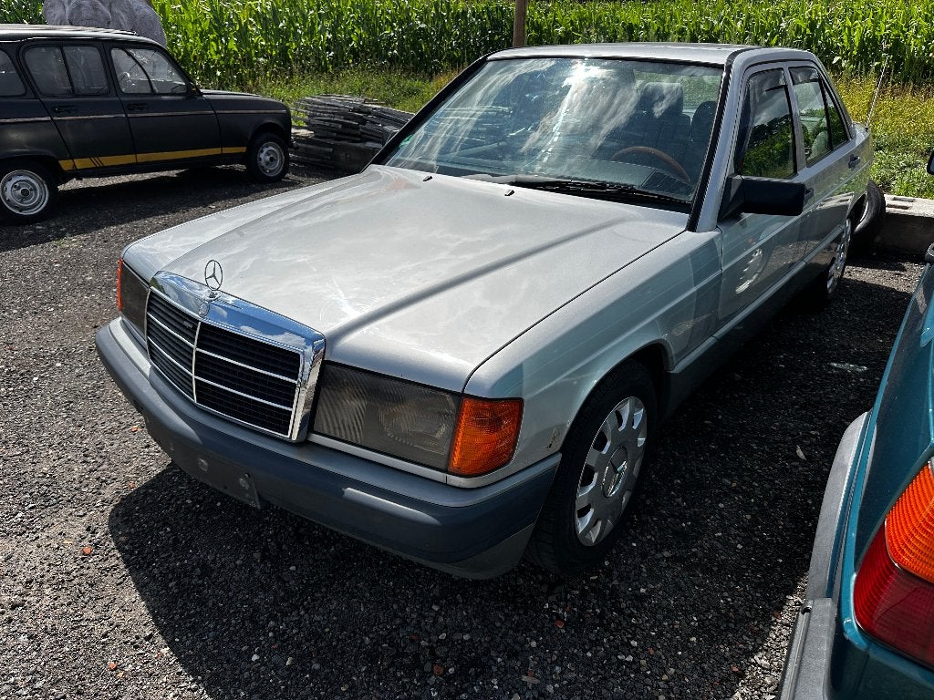 Mercedes 190E, Auto's, 4 deurs, Mercedes-Benz, Bedrijf, Grijs