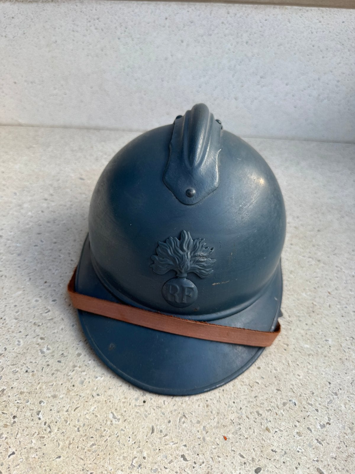 Wo1 Franse infanterie helm, Verzamelen, Ophalen of Verzenden