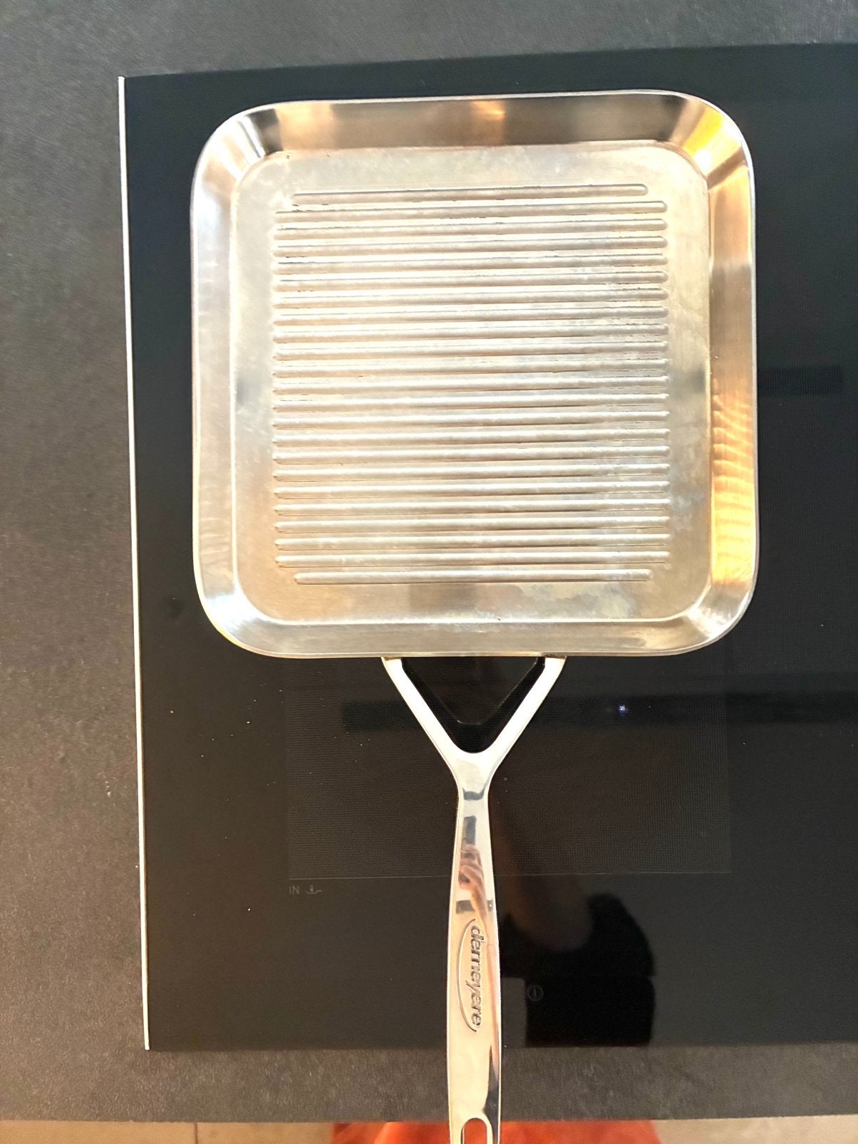 Demeyere Grillpan 28cm Specialties-5 prijs otk, Huis en Inrichting, Ophalen, Zo goed als nieuw