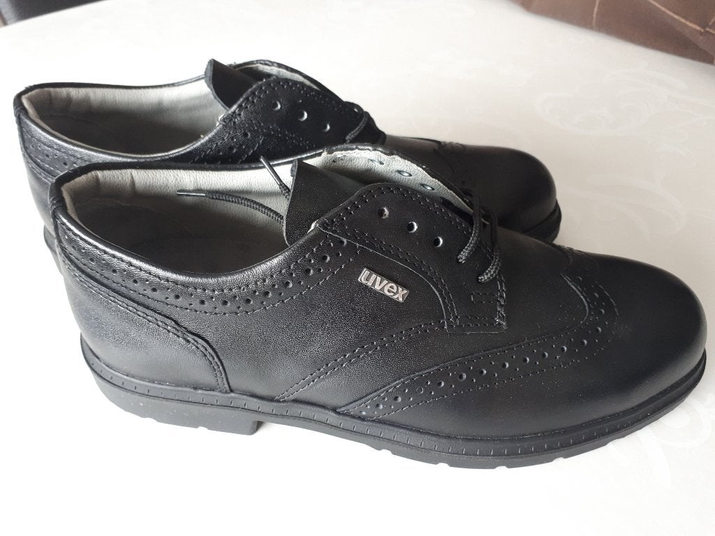 NIEUWE Uvex 1 business lage veiligheidsschoenen maat 42, Ophalen, Zwart, Nieuw, Werkschoenen