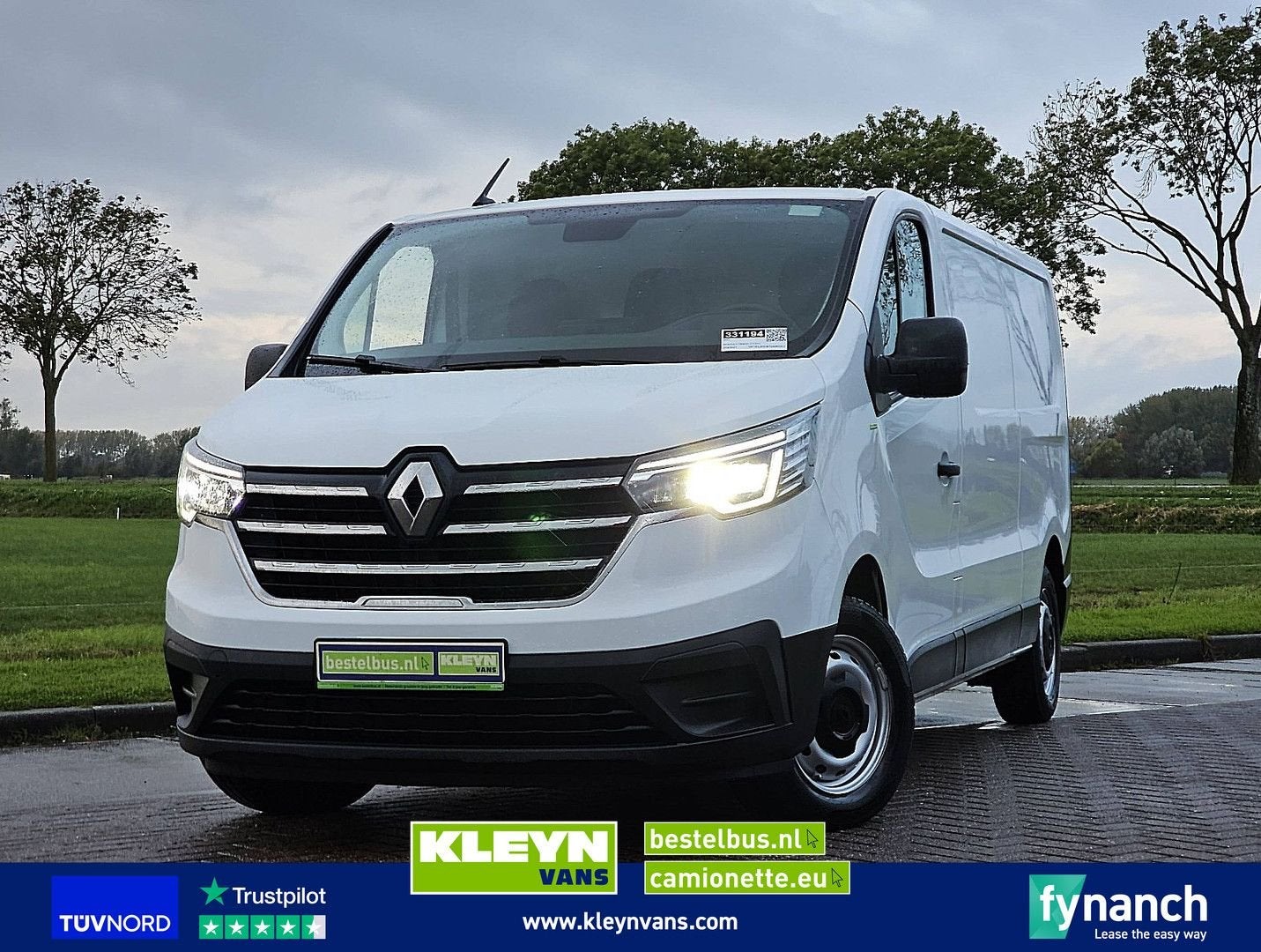 Renault TRAFIC 2.0 DCI L2 Navi Euro6 130Pk Airco 3-Zits Onde, Renault, Wit, Bedrijf, Handgeschakeld