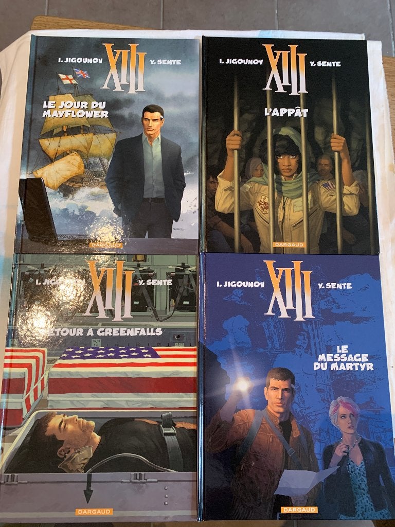 XIII - BD 20-21-22-23, Livres, BD, Plusieurs BD, Enlèvement, Comme neuf