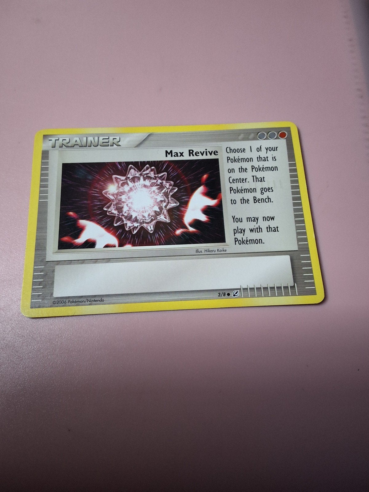 Pokémon TFG Max Revive 3/8 Trainer Kaart - Next Quest, Ophalen