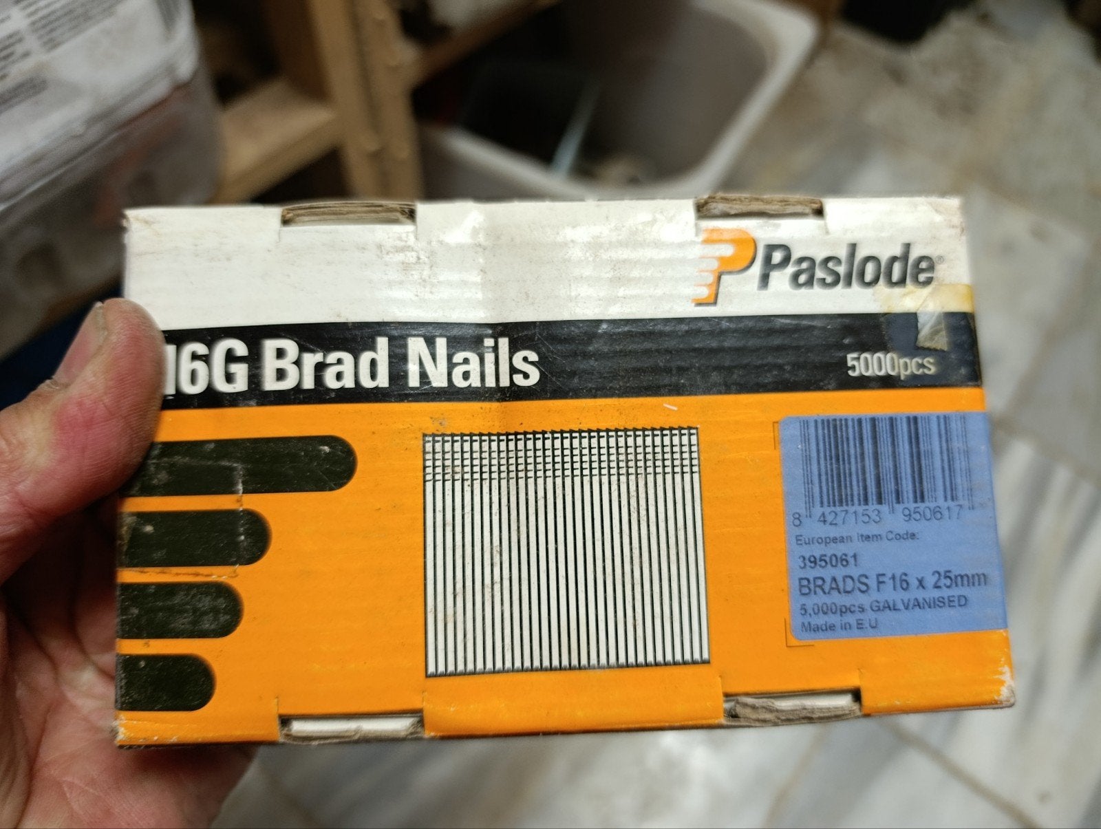 Brads 25mm paslode, Doe-het-zelf en Bouw, Ophalen