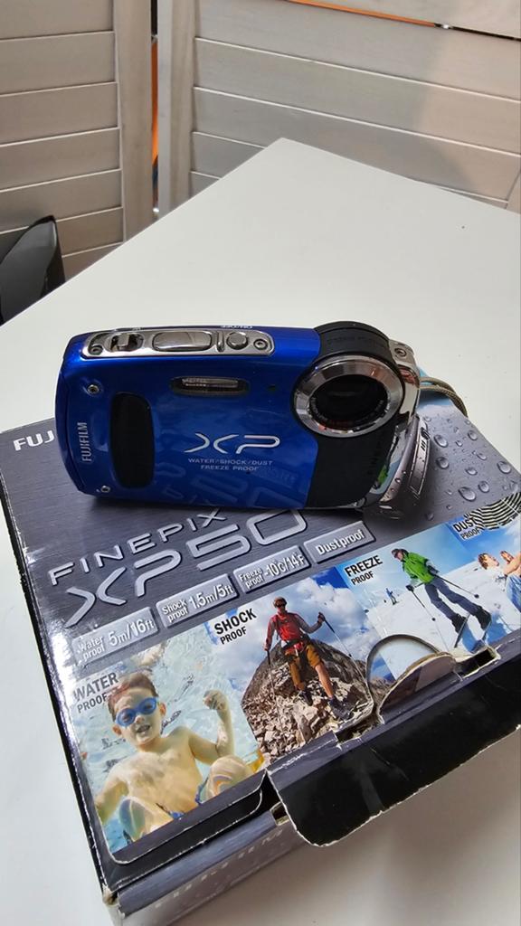 Fujifilm FinePix FX-XP50 BL, als nieuw!!!, Audio, Tv en Foto, Fotocamera's Digitaal, Ophalen of Verzenden, Compact, Fuji, 4 t/m 7 keer