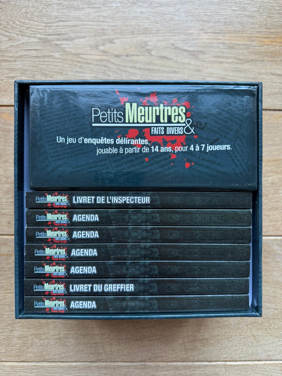 Jeu de société Petits Meurtres & faits divers, Enlèvement ou Envoi, Comme neuf