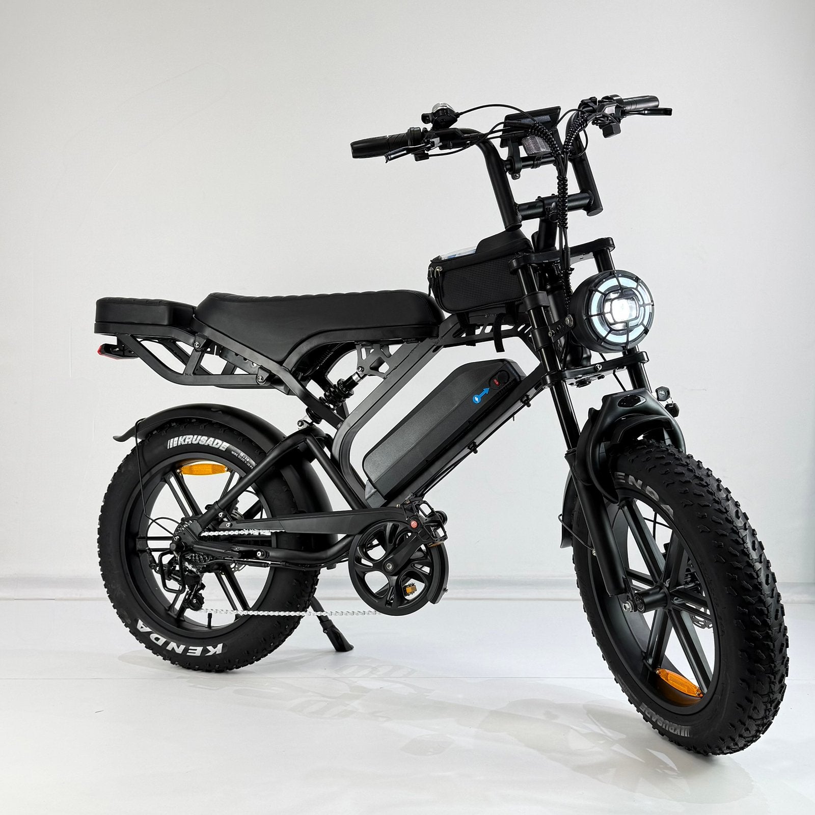 FATBIKE V20 / 5j GARANTIE / 80km BEREIK + AIRTAG, Ophalen, Nieuw, 50 km per accu of meer